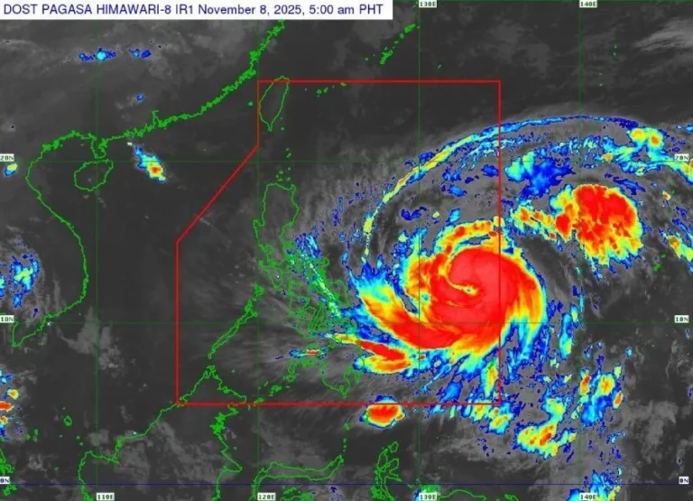 The typhoon forecast was accurate. The warning still failed.